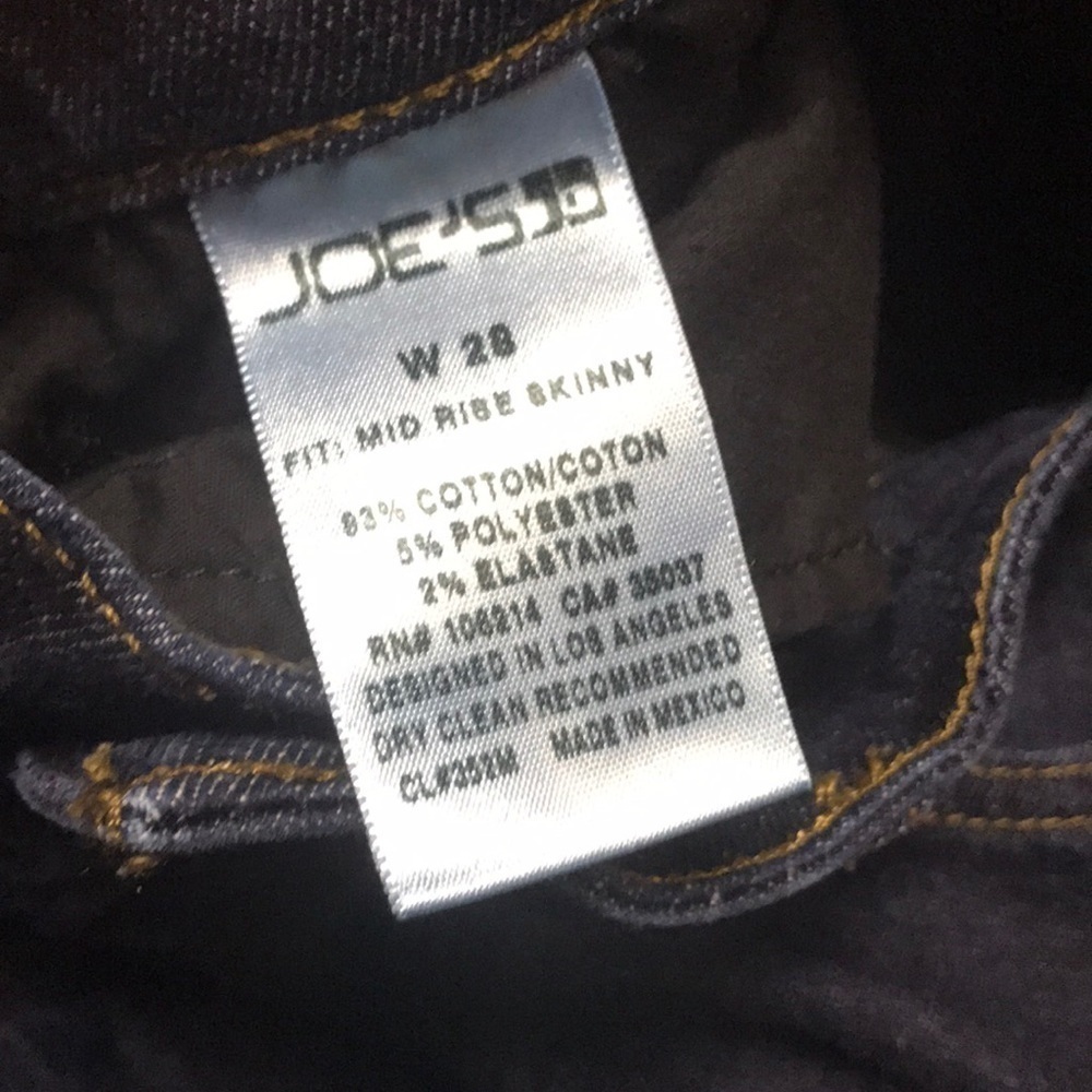 Joe’s Jeans Mid Rose Skinny - Picture 6 of 7